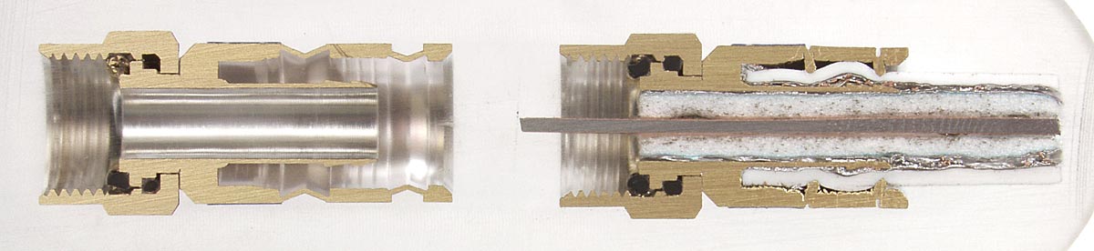 F коннектор компрессионный PCT-TRS-6-NT