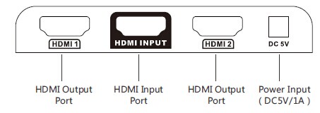 HDMI разветвитель 1х2 LKV312 4KX2K