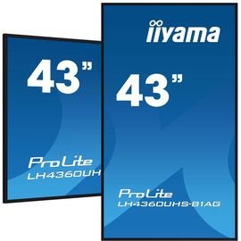 Коммерческий дисплей iiyama 43" | 24/7 | 500 кд/м2