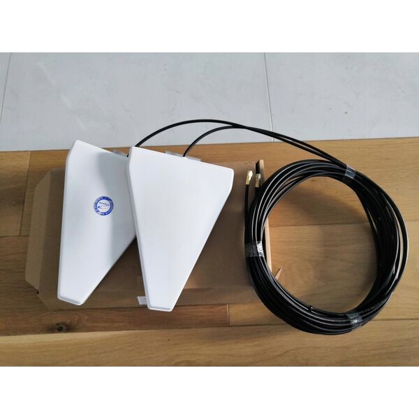 Antenă de exterior LTE ATK-LOG ALP 2x2 15 m 4G/3G/2G/Moldcell/Orange/Unite