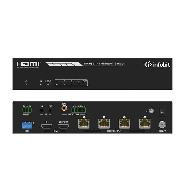 Splitter HDMI prin Ethernet iSwitch 104H150 MD Chisinau