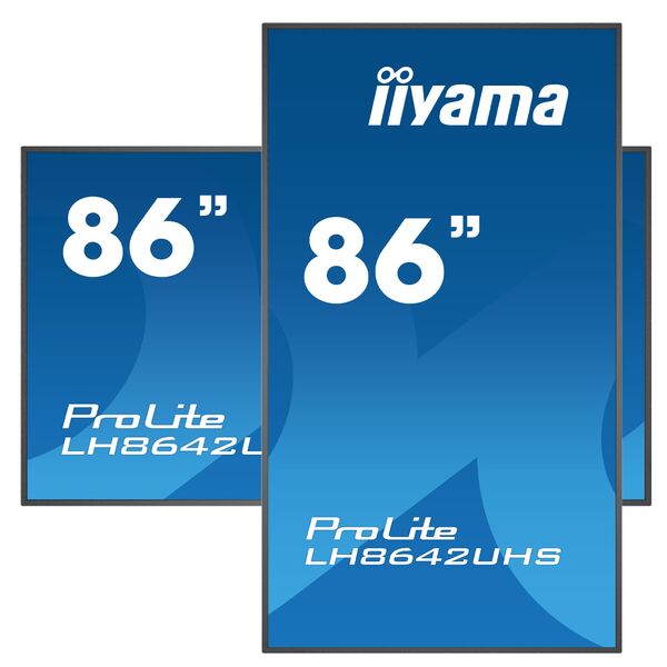 Display comercial iiyama 86" | 18/7 | 500 cd/m2