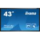 Интерактивный дисплей PCAP iiyama 43"