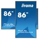 Display comercial iiyama 86" | 18/7 | 500 cd/m2