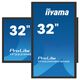 PCAP дисплей Open Frame iiyama 32"| 24/7PCAP дисплей Open Frame iiyama 32"| 24/7