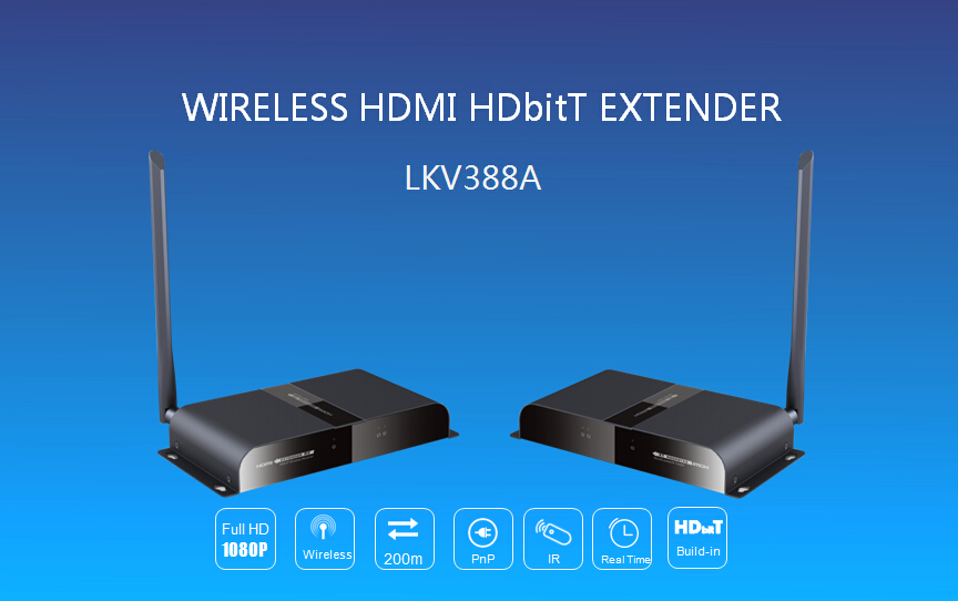 Set pentru transmitere HDMI prin Wi-Fi LKV388A